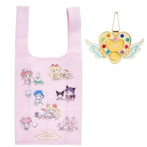 Sanrio and pretty sailor guardian moon cosmos reusable bag